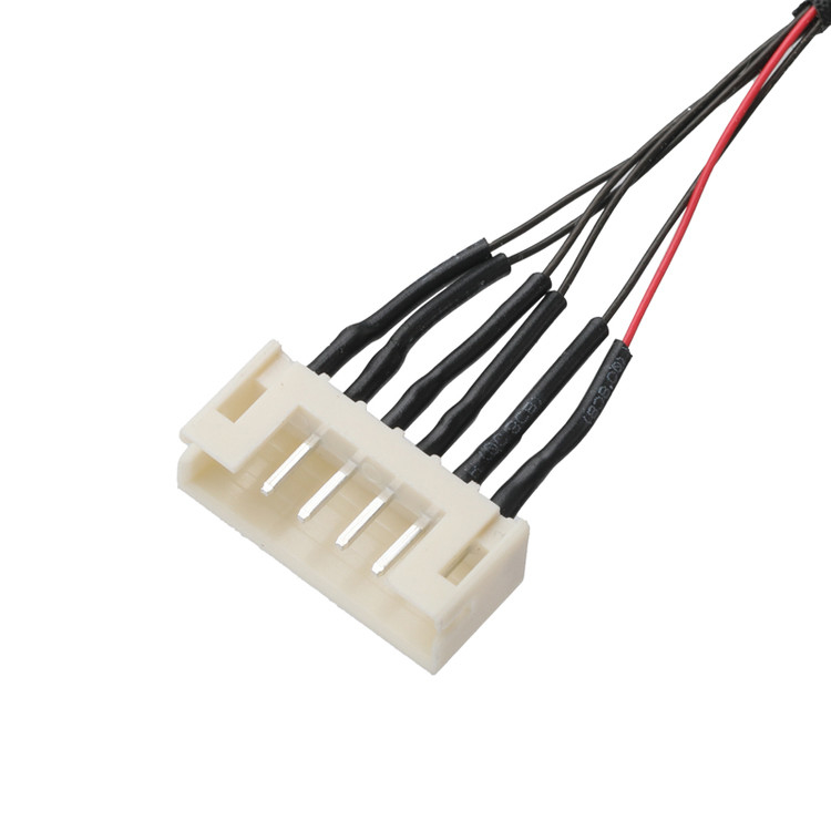 LEDディスプレイケーブル JST B6B-PH-K-S-6P から JST 0.8-6P LVDS ディスプレイコネクタ カスタマイズされた組み合わせケーブル