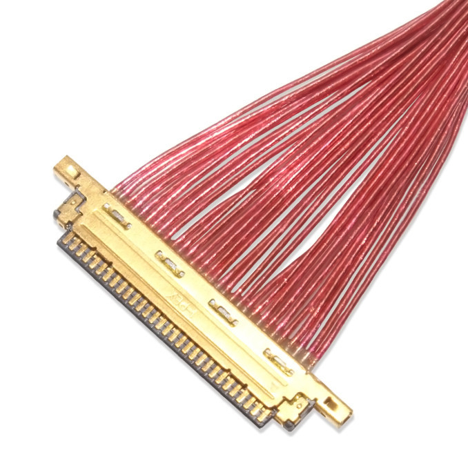 SGC EDP LVDS コアシアルケーブル 0.5mm ピッチ 20453-330t-13 から 20453-340t-13 30P 40P オーダーメイド OEM/ODM