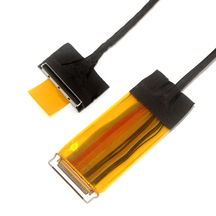 50AWG 0.5mm ピッチ Lvds Edpケーブル 30ピン 20454-030t ジャエ フィ-D44c2-E