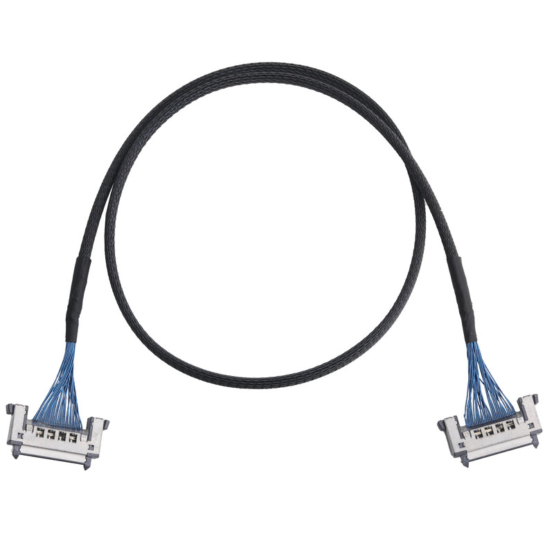 FI RE31CL LCD Lvdsのケーブルによってカスタマイズされるケーブル会議0.3mmピッチのmolexワイヤー馬具へのJAE FI-RE31CL