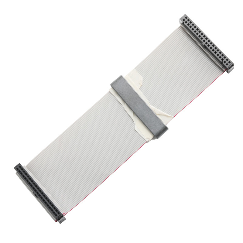 IDC FC-2*20P 40Pin 2.54mmピッチ 黒 PBT+G/F UL2651 28AWG Idc フラットリボンケーブル 1.27mmピッチ OEM/ODM