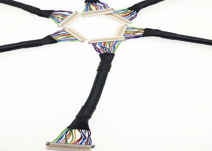 DF19のコネクターLVDSのケーブル会議、20ラップトップのためのPin LVDS延長Cablefor