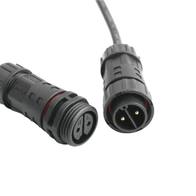 防水回路電源ケーブル M20 男性からピッチ 2.0 JST PHR-6 ワイヤ UL2464 24AWGX5C