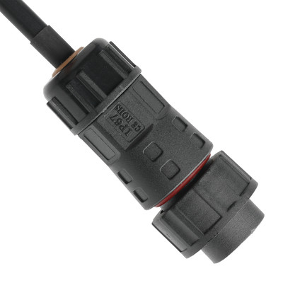 防水回路電源ケーブル M20 男性からピッチ 2.0 JST PHR-6 ワイヤ UL2464 24AWGX5C