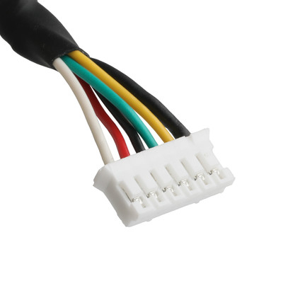 防水回路電源ケーブル M20 男性からピッチ 2.0 JST PHR-6 ワイヤ UL2464 24AWGX5C