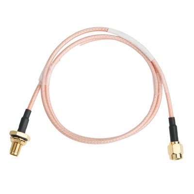 ゴールドコンタクト RG316 同軸ケーブル SMA 男性直線プラグから SMA 女性隔壁ジャック