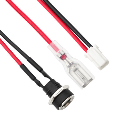 HSG XAP-02V-S 2.5PITCH 丸型モレックスケーブル 電源 DCプラグ DC-22B
