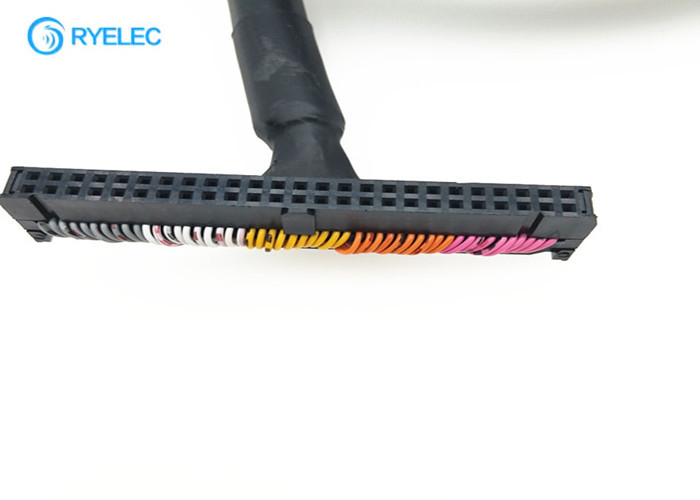 Ul2463 Siemensの部品、50のPin Idcのコネクターのための円形の保護された平らなリボン・ケーブル