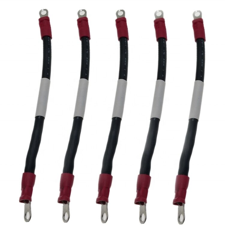 600V絶縁バイメタルラグ圧着端子 M5コネクタ 電子機器用途向け 長さカスタマイズ可能