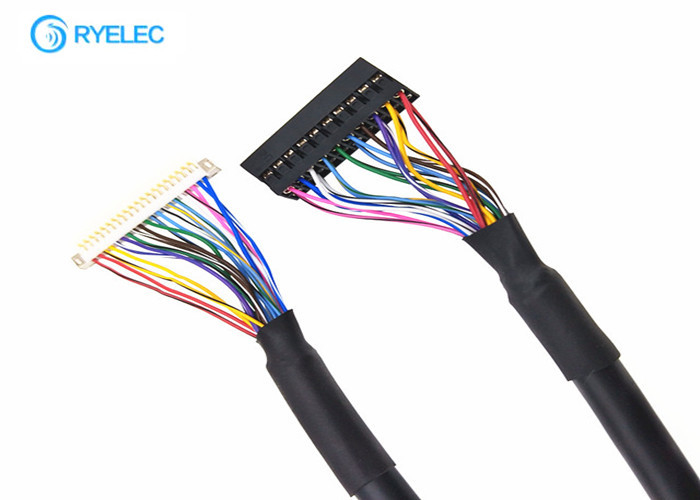 Du Pont 2mmピッチ2の列への2*10 Pin Lcd Lvdsケーブルの DF19G-20S-1C 20 Pinのひだターミナル