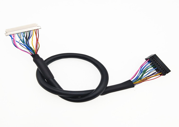 Du Pont 2mmピッチ2の列への2*10 Pin Lcd Lvdsケーブルの DF19G-20S-1C 20 Pinのひだターミナル
