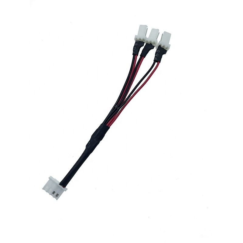 SM 男性 女性 変換ケーブル 1 トロー 4 接続ケーブル 2.54 航空機 2Pin 赤と黒の配線帯 LEDライト