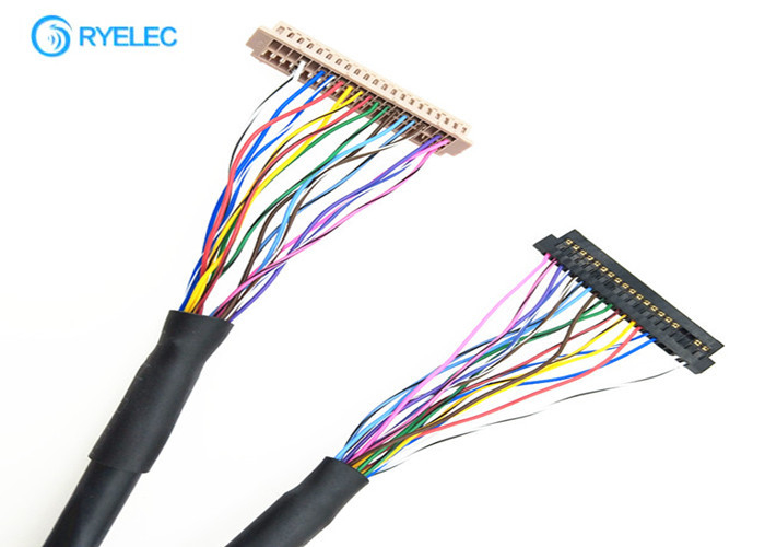 JAE  FI - S20S 1.25mmのコネクターへの 40 Pin DF13のコネクターLVDSのケーブル会議