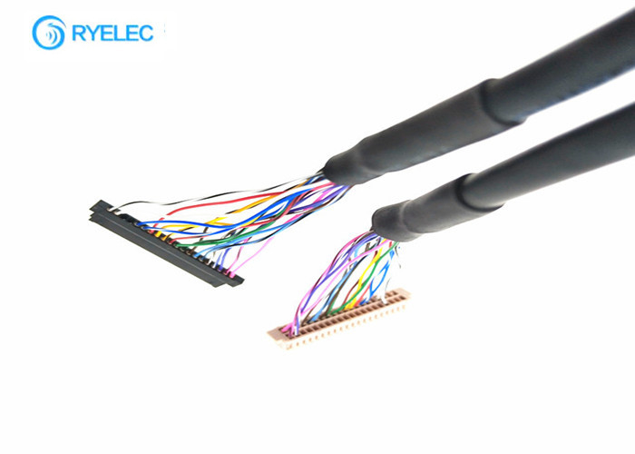 JAE  FI - S20S 1.25mmのコネクターへの 40 Pin DF13のコネクターLVDSのケーブル会議