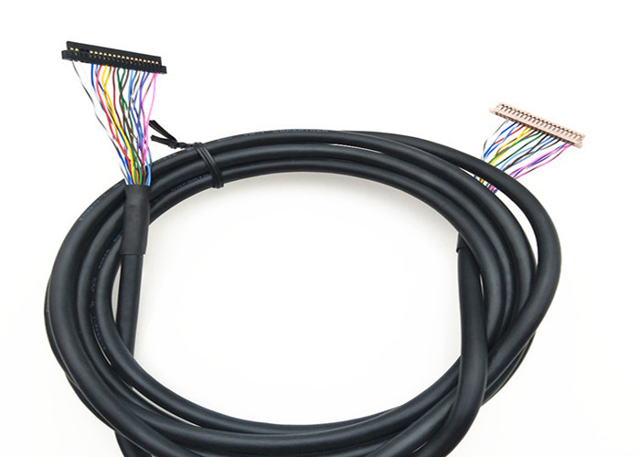 JAE  FI - S20S 1.25mmのコネクターへの 40 Pin DF13のコネクターLVDSのケーブル会議