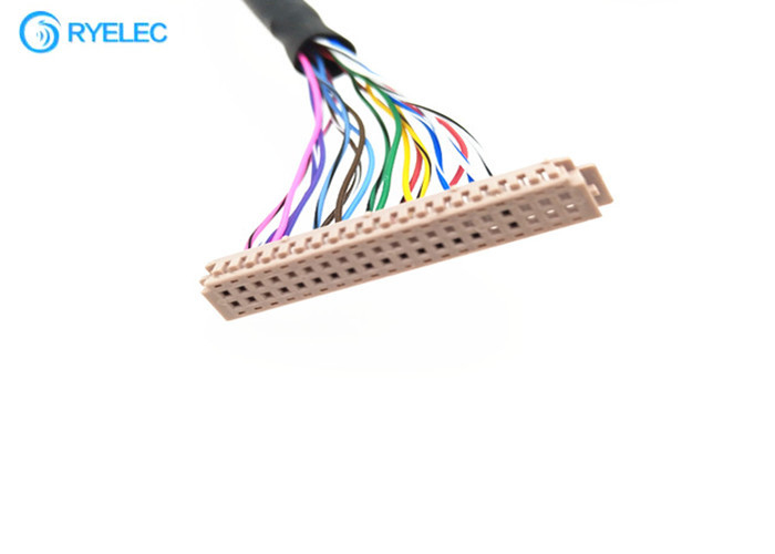 JAE  FI - S20S 1.25mmのコネクターへの 40 Pin DF13のコネクターLVDSのケーブル会議