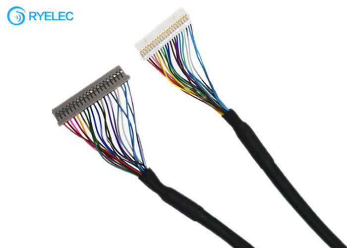UL20276の除去機械のためのDF19 のコネクターLVDSケーブルへの20pin 1.0mmピッチDF14