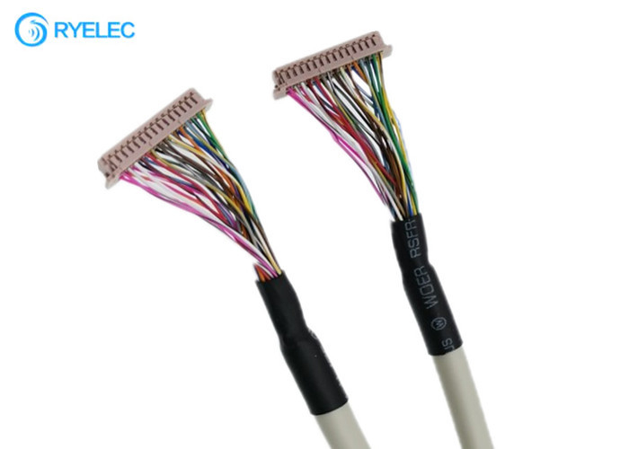 LVDS板30ピン1.25mm LCDケーブルへのDF13 TTLデジタル表示装置への DF13-30DS-1.25C