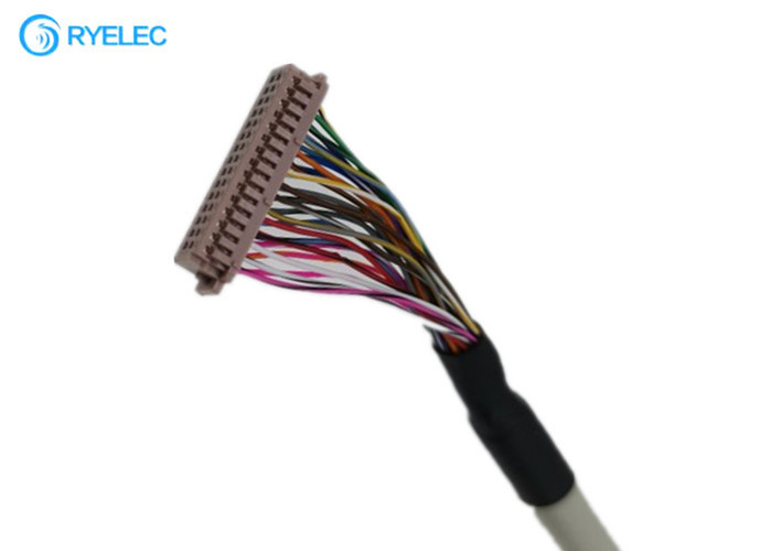 LVDS板30ピン1.25mm LCDケーブルへのDF13 TTLデジタル表示装置への DF13-30DS-1.25C