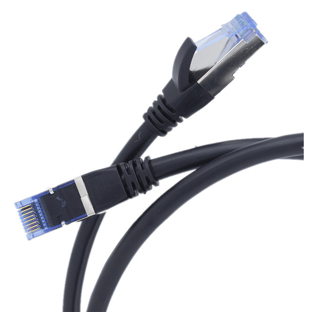 ネットワーキングのための10g CAT6A SSTP 1.5mネットワークのパッチ・コードのデータ転送