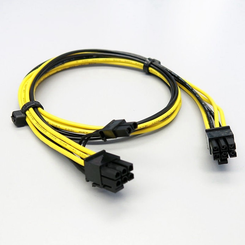 グラフィックス・カードのための8PIN男性Pci Eの送電線への16AWG 6PINの男性