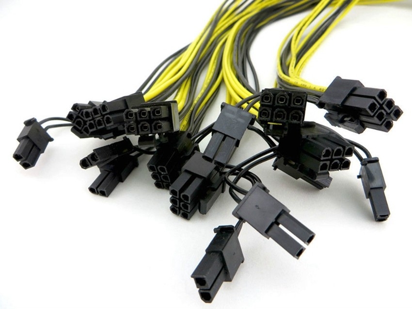 グラフィックス・カードのための8PIN男性Pci Eの送電線への16AWG 6PINの男性