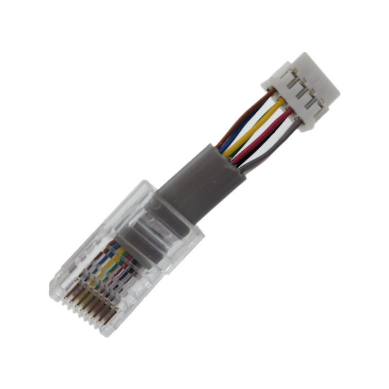 JST PHD 8Pのフラット ケーブルへの猫6のイーサネット パッチRJ45コンピュータLANネットワークのコード