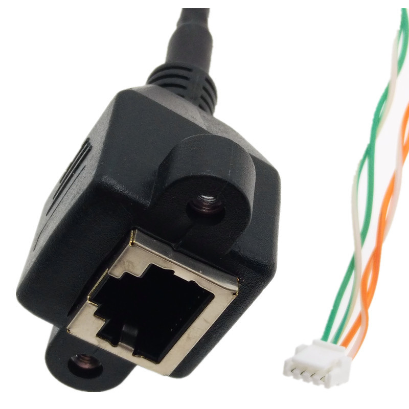 猫5e RJ45ワイヤー馬具マイクロJST 4pin GH 1.25MM LANジャンパー線